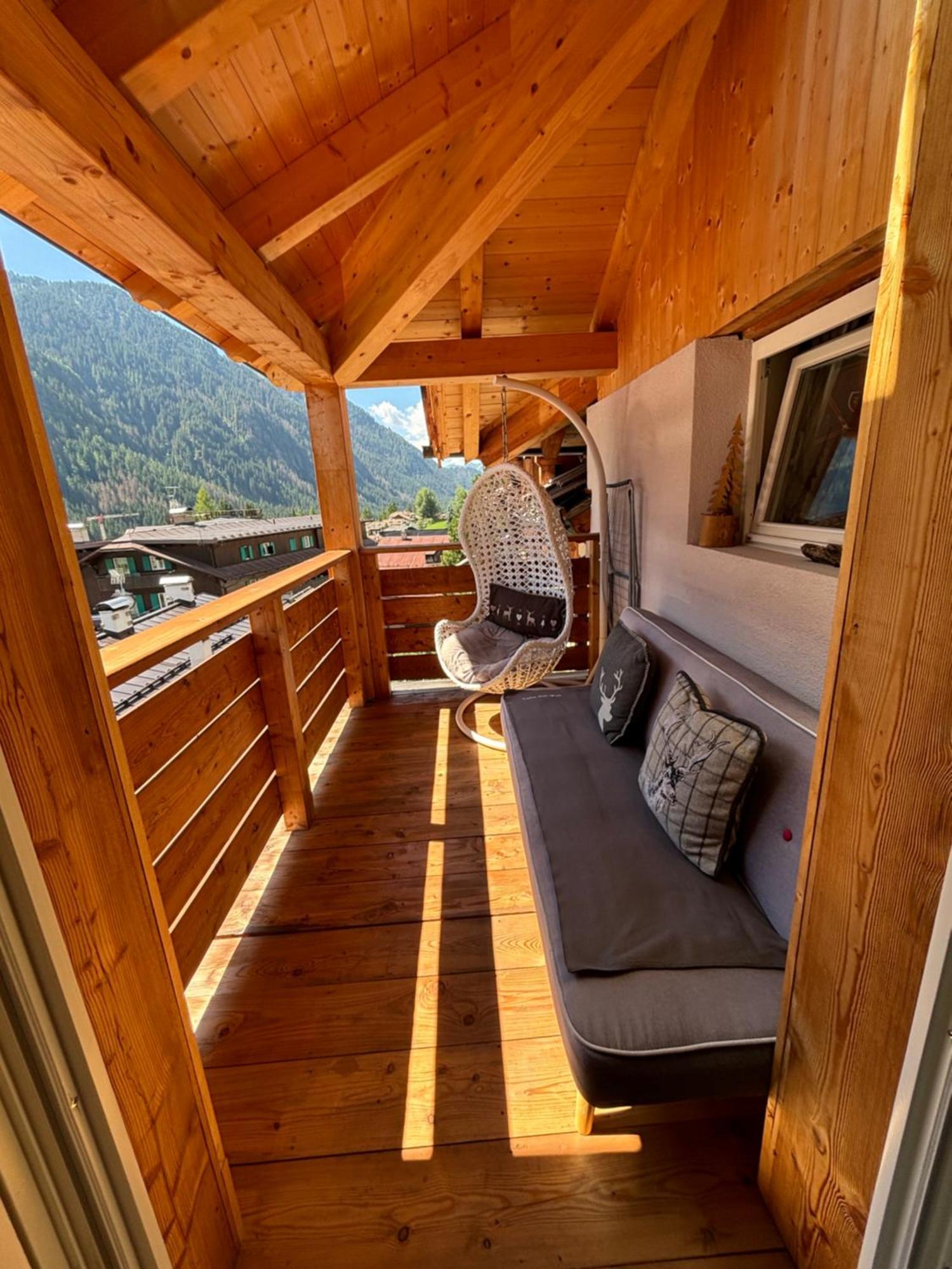 Ferienwohnung La Tana Dell'Orso Campitello di Fassa Exterior foto