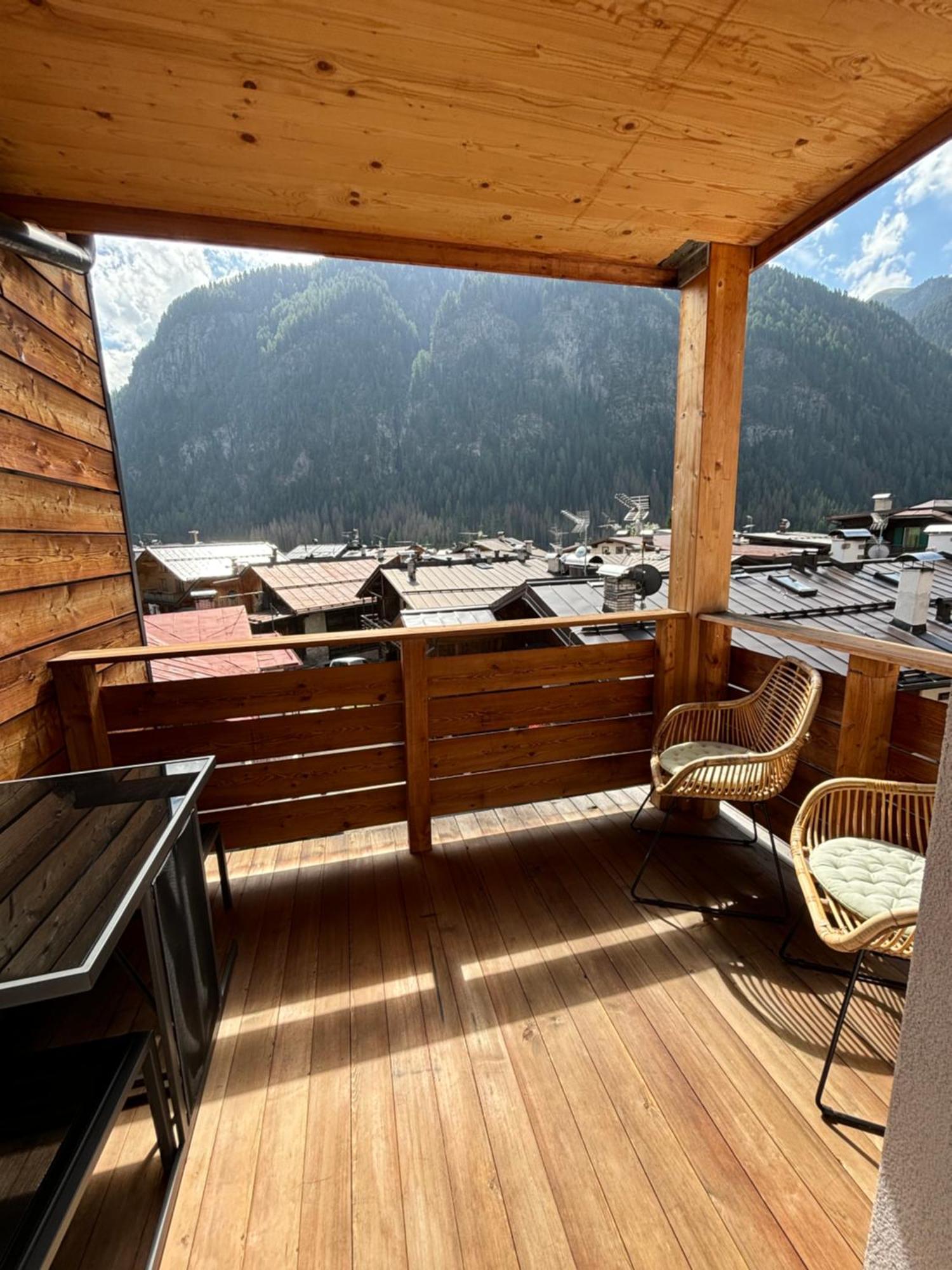 Ferienwohnung La Tana Dell'Orso Campitello di Fassa Exterior foto