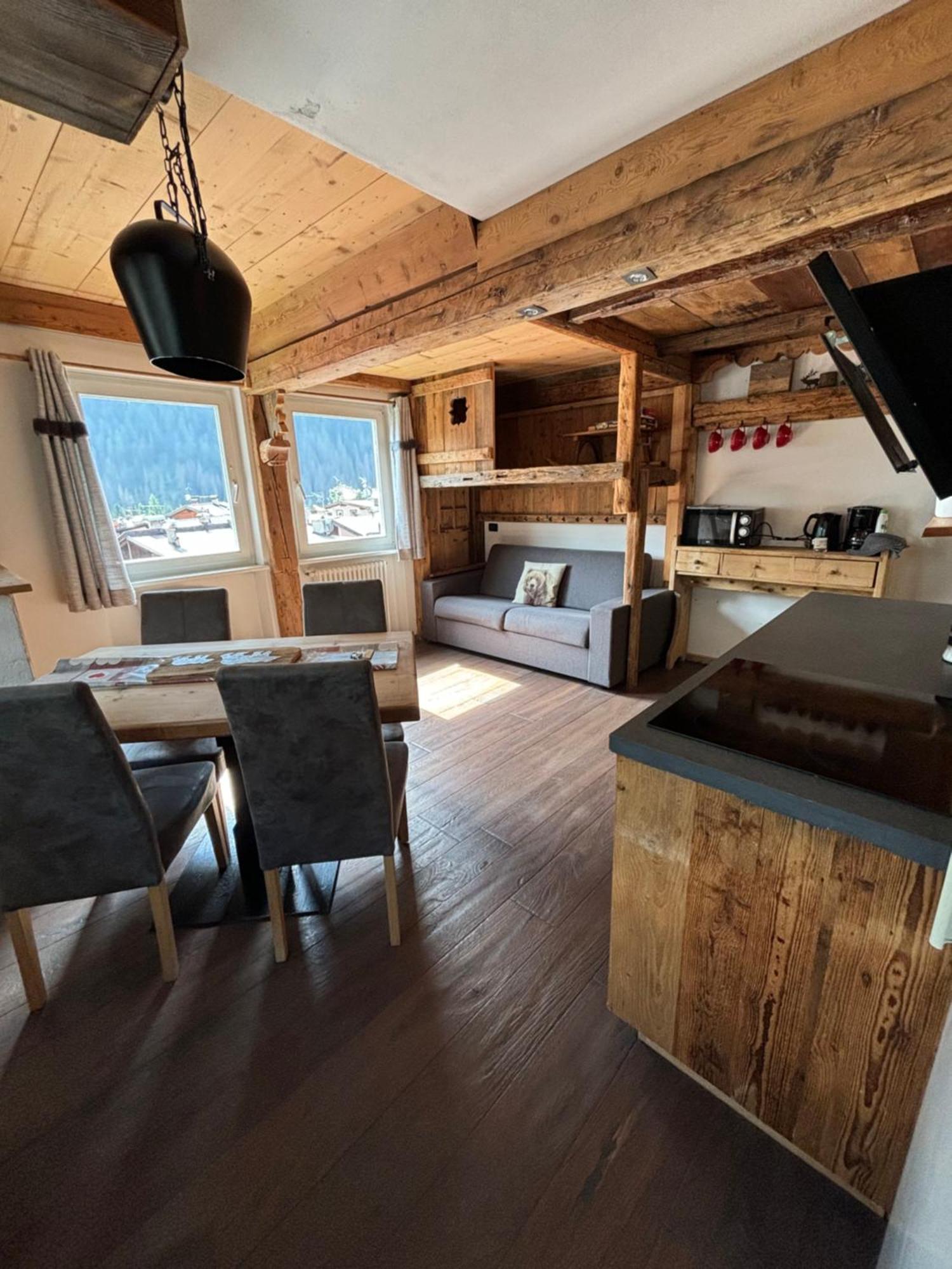 Ferienwohnung La Tana Dell'Orso Campitello di Fassa Exterior foto